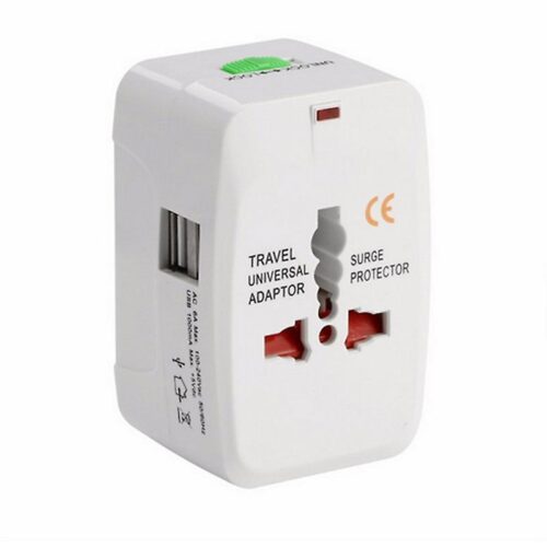 All in one universal worldwide Travel Adapter with USB port