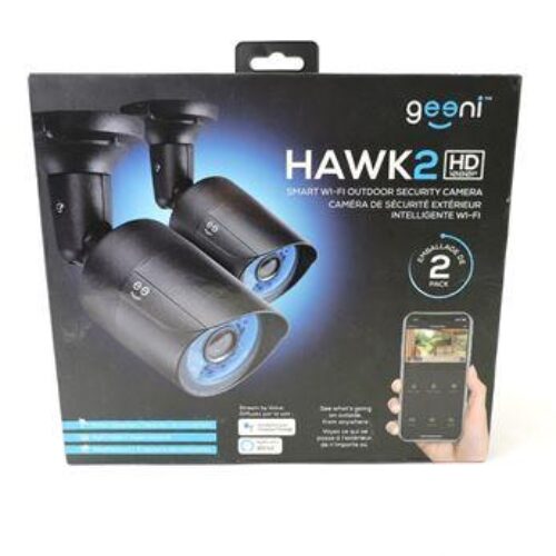 Geeni Hawk2 Smart Wi-Fi Outdoor Security Camera Set