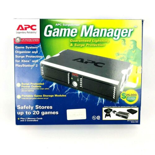 Game Manager GM6 Game System Organizer and Surge Protection Unit