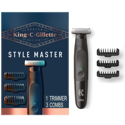 King C. Gillette Men’s Style Master Cordless Stubble Trimmer with 4D Blade