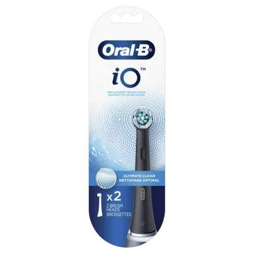 Oral-B iO replacement ultimate clean brush heads x2 iorbcb-2