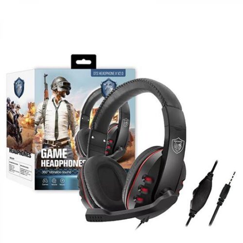 GM-002 Gaming Headset Stereo Surround Headphone 3.5mm Wired Mic For PS4, Laptop, Xbox One