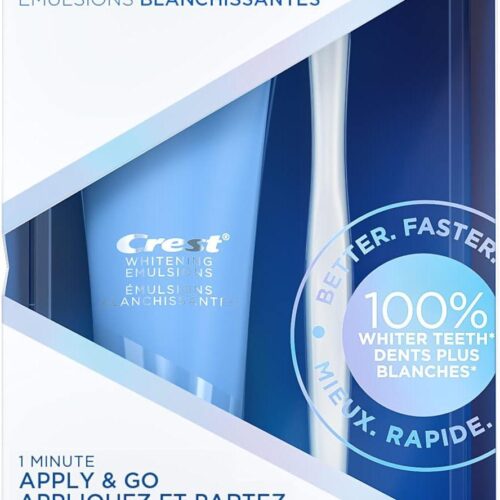 Crest Whitening Emulsions With Wand Replacements