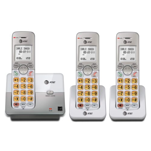 3 Handset cordless phone system with caller ID/call waiting – EL51303