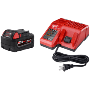 Milwaukee M18 Redlithium Battery and Charger 48-59-1850