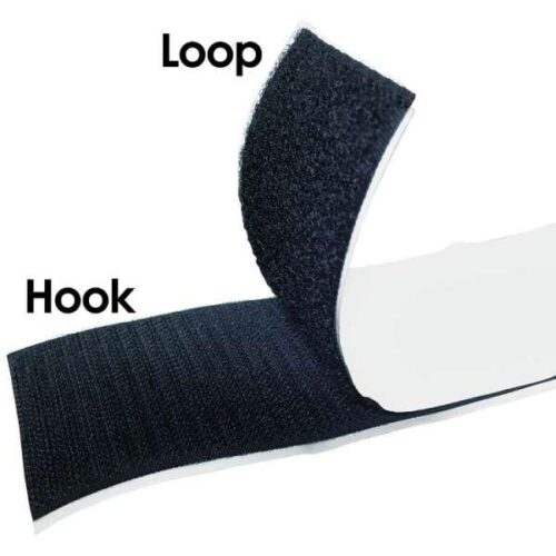 Oximex Self-Adhesive Velcro Hook And Loop Fasteners 5ft
