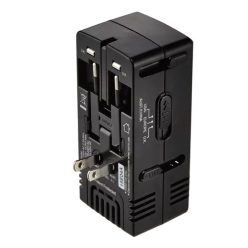 Insignia All-in-one Travel Adapter / Converter – NS-MTA1875-C