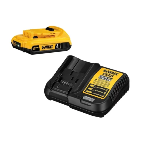 DEWALT 20V MAX Battery Pack with Charger, 3 Ah, Extra Long Run Time (DCB230C)