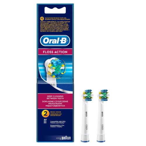 Oral-B Floss Action 3 Brush Heads – EB25RX