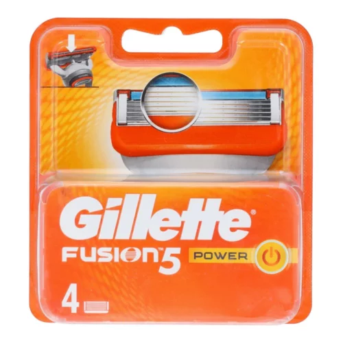 Gillette Fusion5 Power Men’s Razor Blades 4 Cartridges