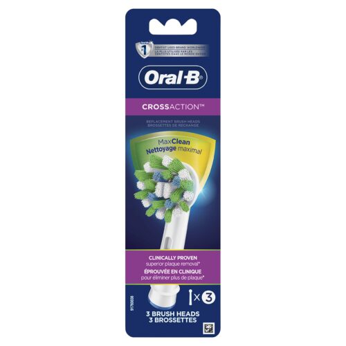 Oral-B Bacteria Guard Bristles Replacement Brush Heads x3 – EB50BAB-3