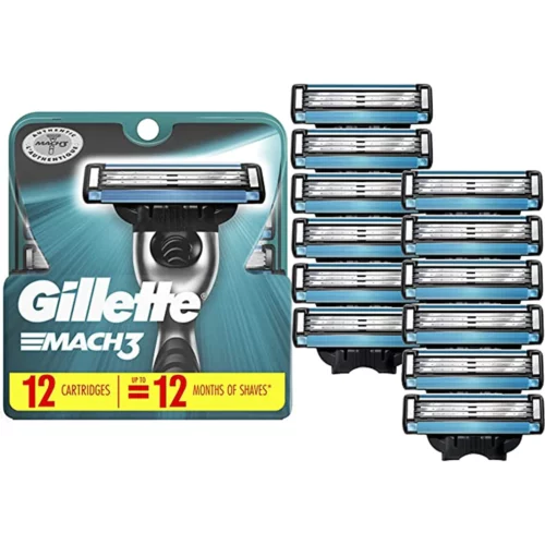 Gillette Mach 3 (12 Cartridges)