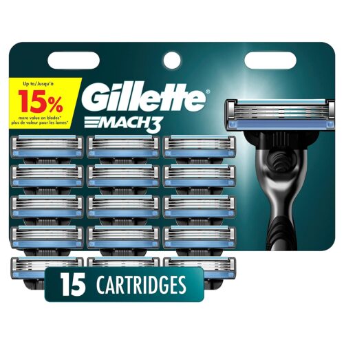 Gillette Mach 3 (15 Catridges)