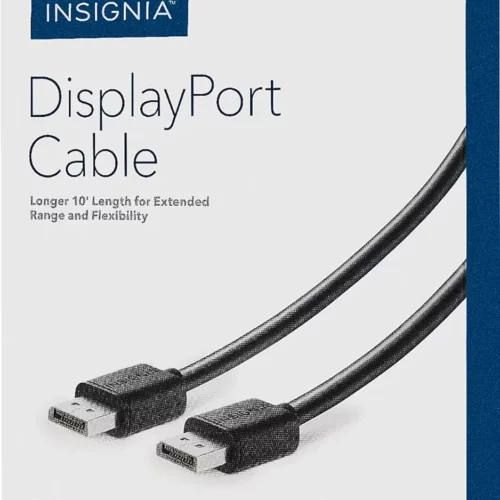 Insignia Display Port Cable 10′ Length 4k