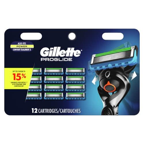 Gillette ProGlide Men’s Razor Blade Refills, 12 Refills