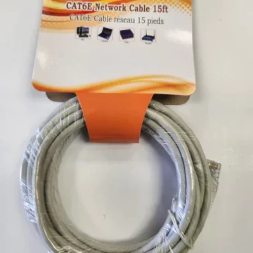 SD Cat 6E Network Cable 15 ft