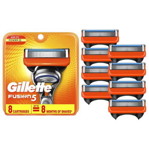 Gillette Fusion5 Power Men’s Razor Blade 8 Cartridges