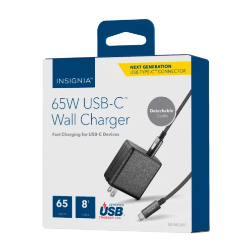 Insignia USB-C Wall Charger 65 Watt NS-PAC65C-C