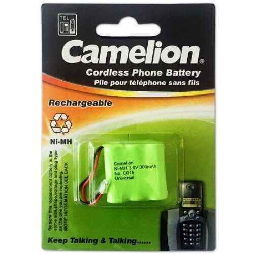 Camelion Ni-MH Rechargeable Cordless Phone Battery 3NH-LAAA830B