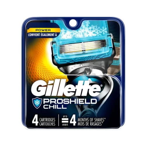 Gillette ProShield Chill Men’s Razor Blades 4 Cartridges