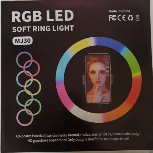 RGB LED Soft Ring Light – MJ30