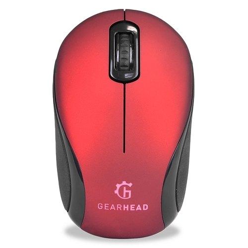 GearHead Universal Wireless Optical Bluetooth Mouse - MBT9650RED