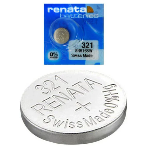 Renata 1.55v Silver batteries