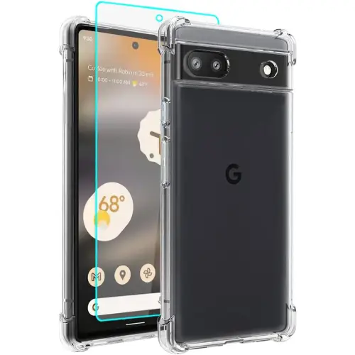 Google Pixel 6A Clear TPU Case