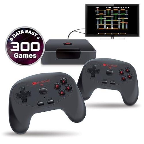 300 GAMES for TV from 8 Data East My Arcade Gamestation Wireless