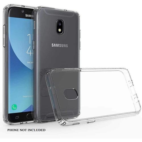 Galaxy J3 2018 Case – Soft Slim TPU [Crystal Clear] Transparent Protective Back Cover for Samsung
