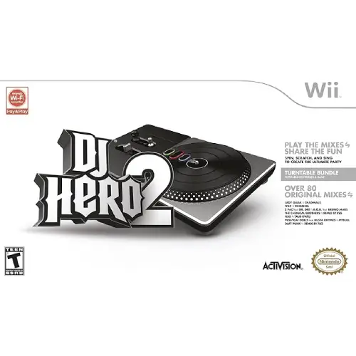 Activision/Nintendo DJ HERO 2 Turntable Bundle
