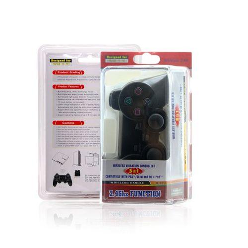Wireless Vibration Controller 3 IN 1 for PlayStation, PS2/Pc